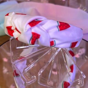 Headband White with Watermelons